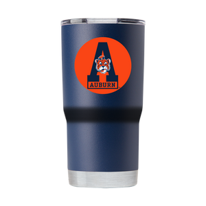 Auburn 20oz College Vault "Circle A" Tumbler