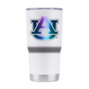 Auburn 20oz White Prism Laser Etched Tumbler