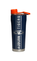 Auburn Laser Etched Navy Stainless Steel Shaker Bottle