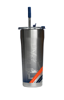 Auburn Straw Tumbler