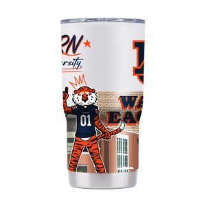 Auburn 20oz Campus Icons Tumbler