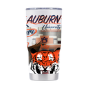 Auburn 20oz Campus Icons Tumbler