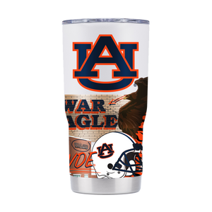 Auburn 20oz Campus Icons Tumbler