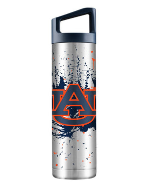Auburn 22oz Stainless Steel Bottle - Paint Splatter