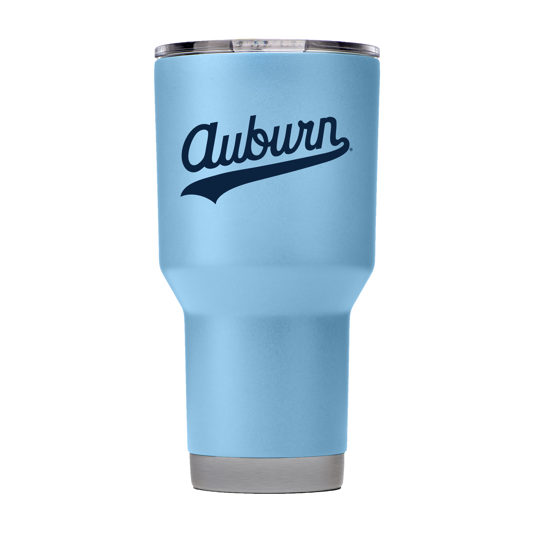 Auburn 30oz College Vault "Script" Light Blue Tumbler