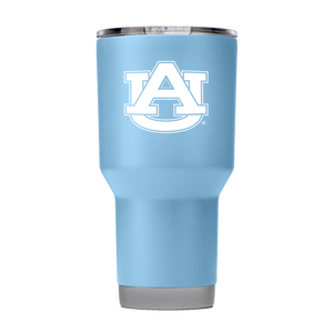 Auburn 30oz Light Blue Tumbler