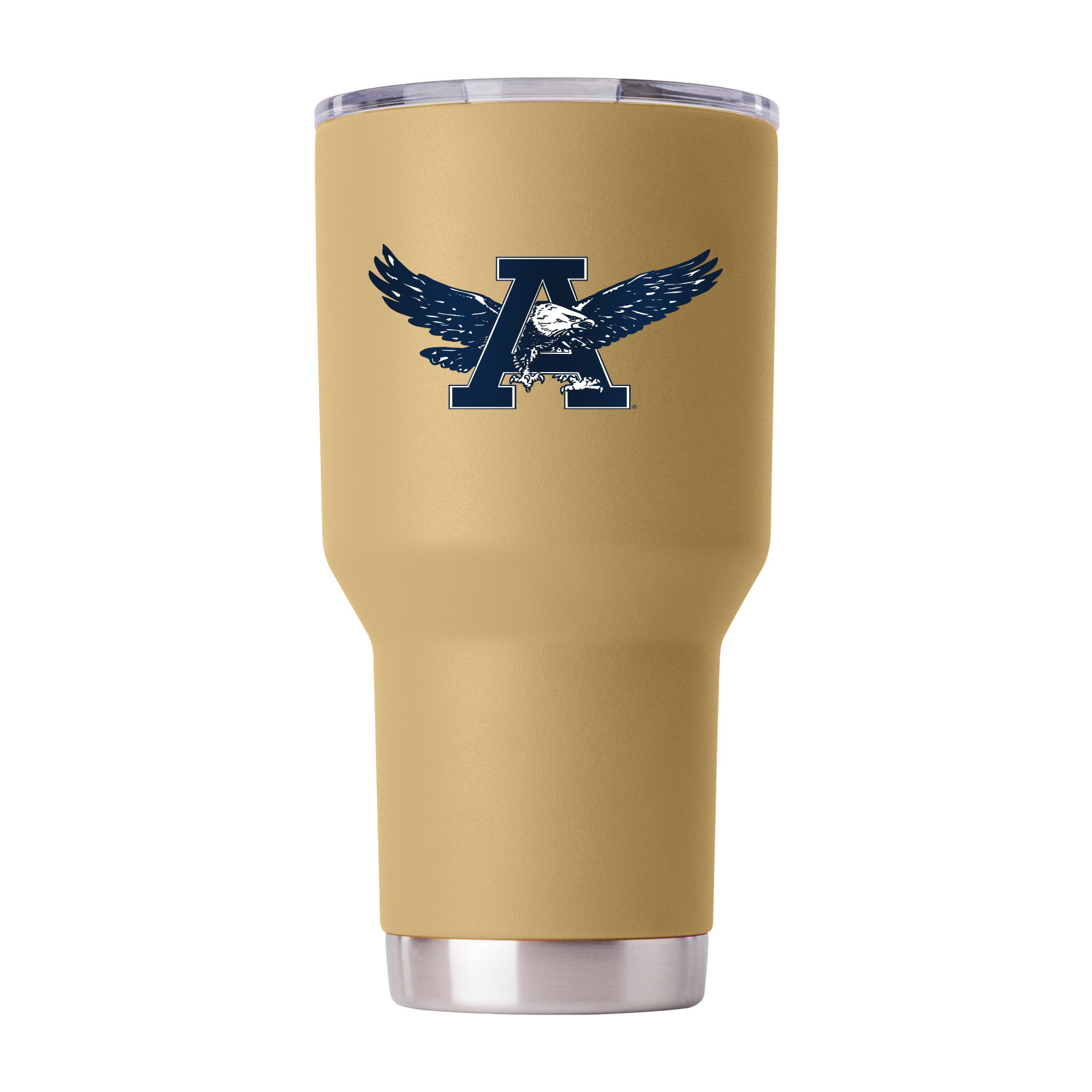 Auburn 30oz College Vault Gold Tumbler