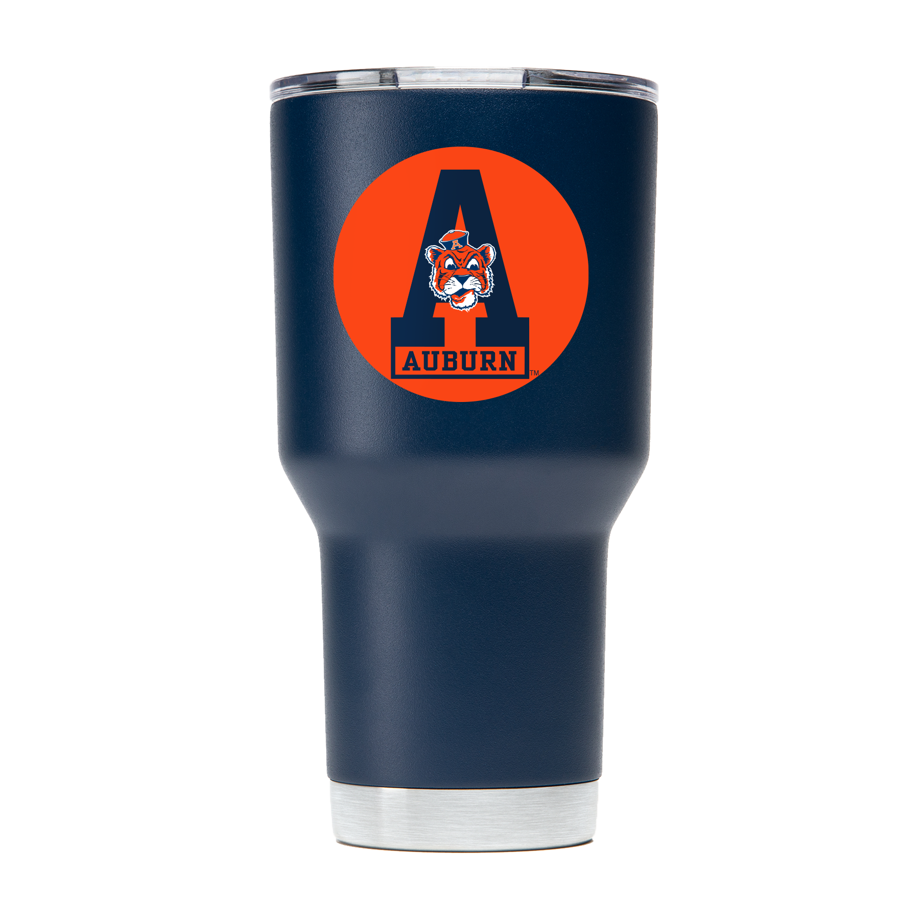 Auburn 30oz College Vault "Circle Aubie" Tumbler