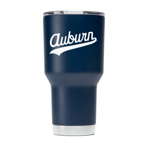 Auburn 30oz College Vault "Script" Tumbler