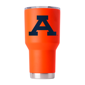 Auburn 30oz College Vault Orange Tumbler