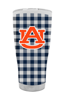 Auburn 30oz Tumbler Gingham