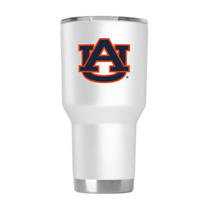 Auburn 30oz White Tumbler