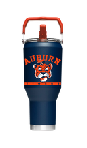 Auburn "College Vault" 40oz Navy Carry Tumbler