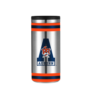 Auburn Vault Collection Stainless Steel Skinny Can Koozie