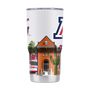 Arizona 20oz Campus Icons Tumbler