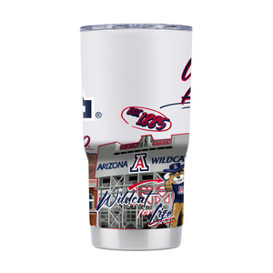 Arizona 20oz Campus Icons Tumbler