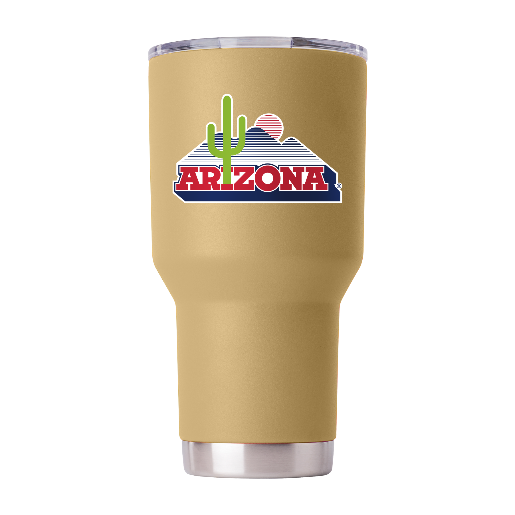 Arizona College Vault 30oz Gold Tumbler