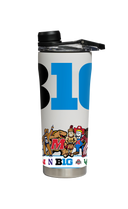 Big Ten Mascot Stainless Steel Shaker Bottle