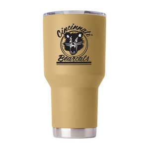 Cincinnati College Vault 30oz Gold Tumbler