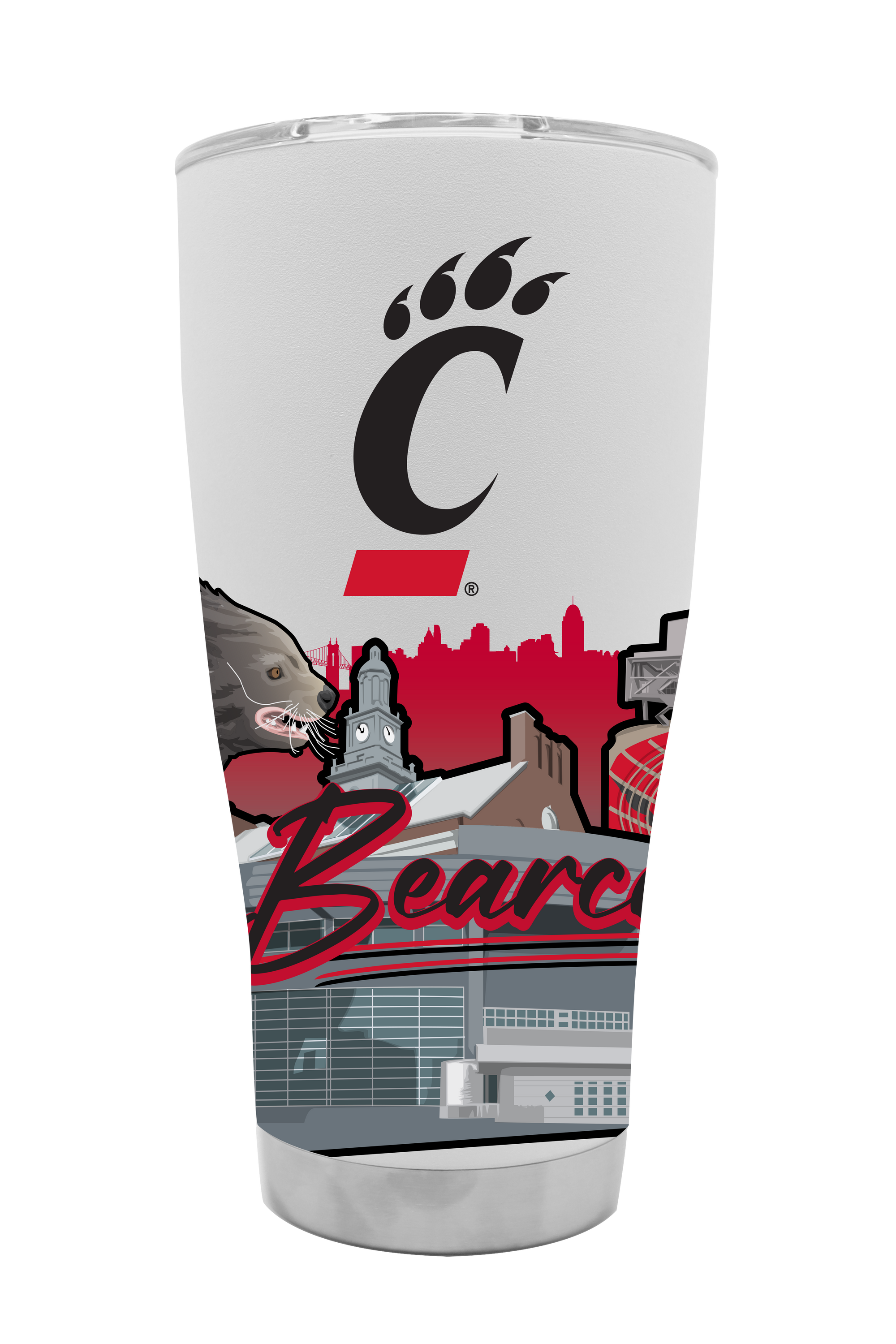 Cincinnati 30oz Campus Icons Tumbler