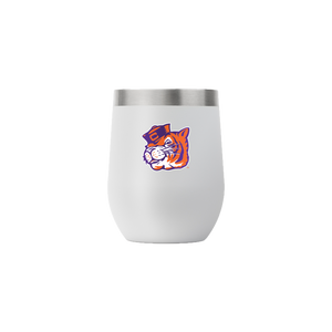 Clemson College Vault 12oz Stemless Tumbler