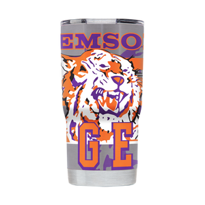 Clemson College Vault 20oz Tumbler