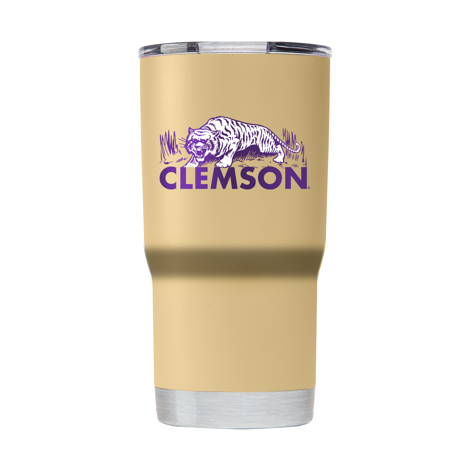 Clemson College Vault 20oz Gold Tumbler