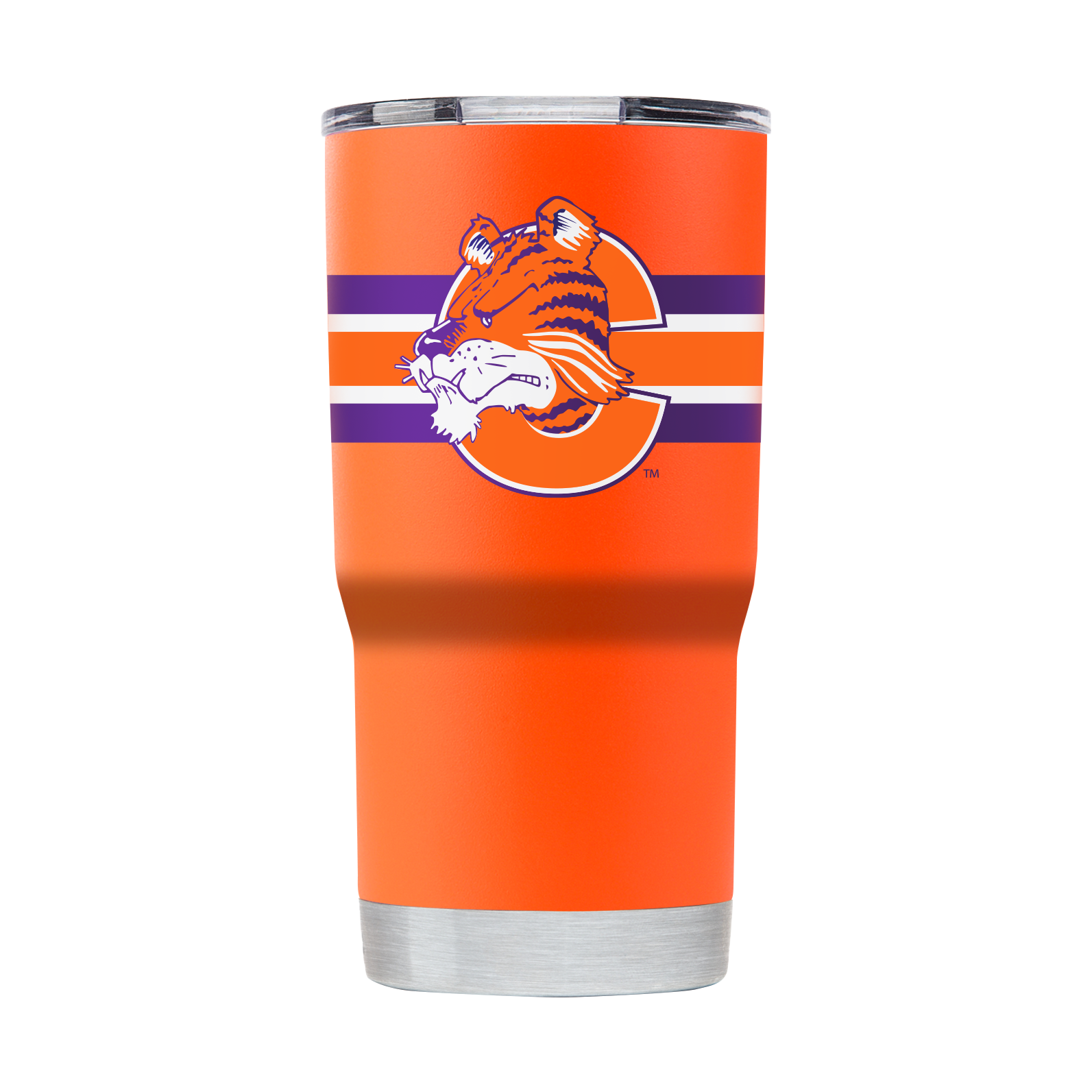 Clemson College Vault 20oz Orange Tumbler