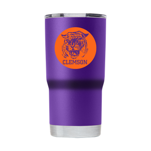 Clemson College Vault 20oz "Circle" Tumbler