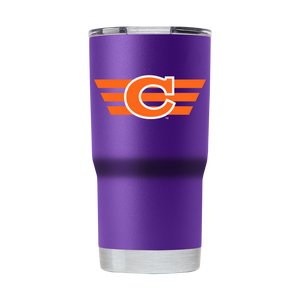 Clemson College Vault 20oz "C Stripe" Tumbler