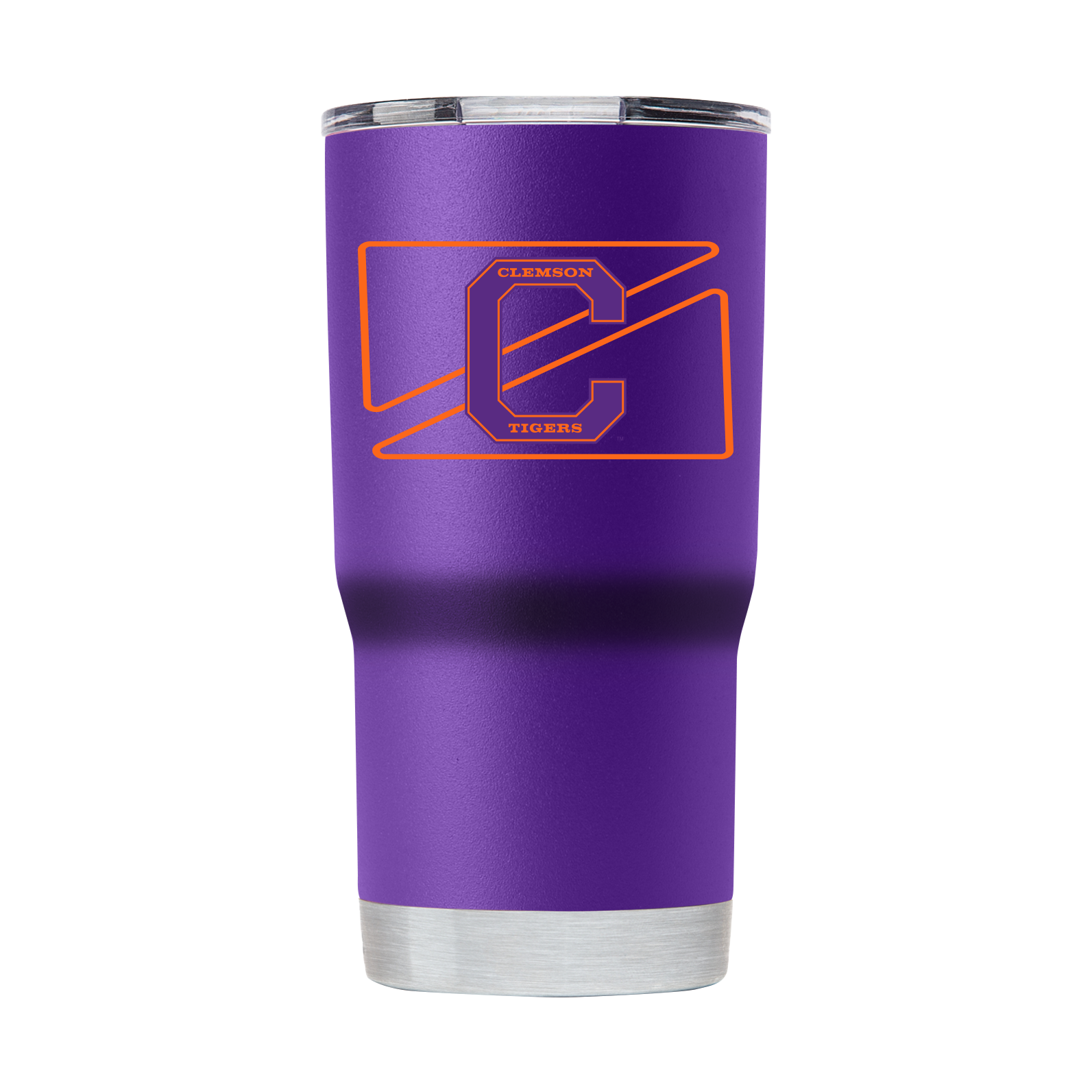 Clemson College Vault 20oz "Block C" Tumbler