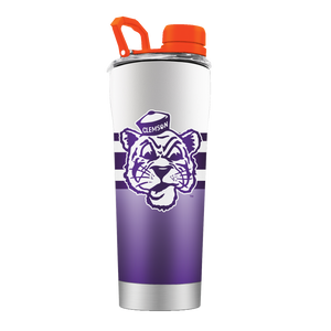 Clemson College Vault Stainless Steel Shaker