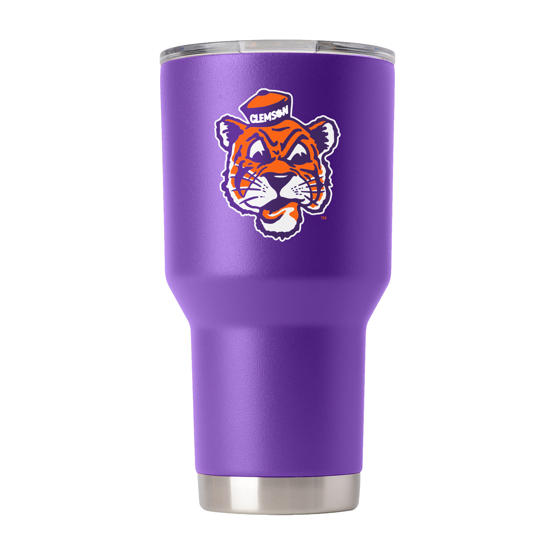 Clemson College Vault 30oz "Tiger" Tumbler