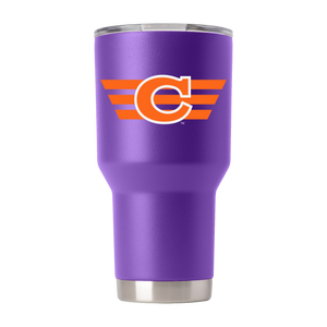 Clemson College Vault 30oz "C Stripe" Tumbler