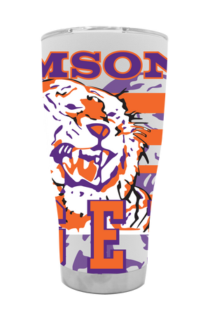 Clemson College Vault 30oz Tumbler