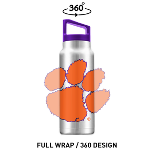 Clemson 40oz Stainless Steel Bottle