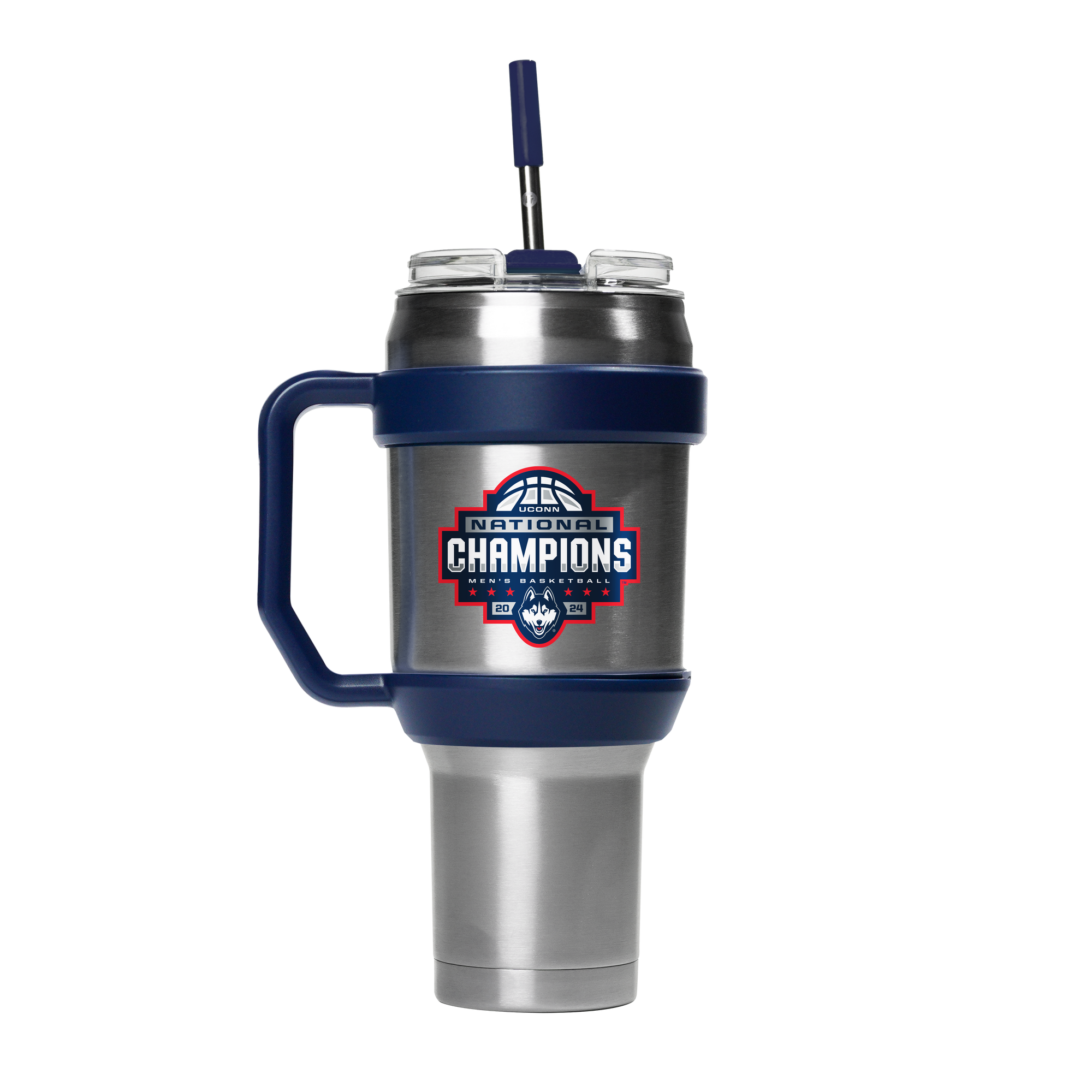 UConn 40oz Stainless Steel Tumbler - 2024 National Champions