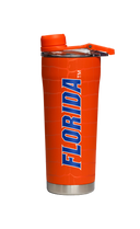 Florida "Gator Skin" Orange Stainless Steel Shaker Bottle