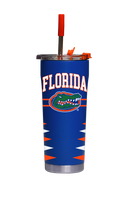 Florida Straw Tumbler Retro Diamond Cut