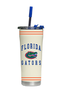 Florida Cream ProGloss Straw Tumbler