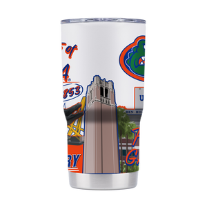 Florida 20oz Campus Icons Tumbler