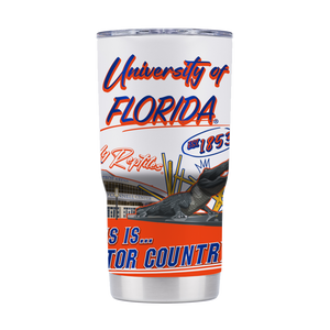 Florida 20oz Campus Icons Tumbler