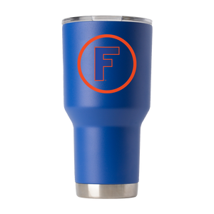 Florida College Vault 30oz "Circle F" Tumbler