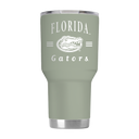 Florida 30oz Tumbler in Sage from gametimesidekicks, durable stainless steel with a sleek, matte finish for hot and cold beverages.