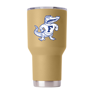 Florida College Vault 30oz Gold Tumbler