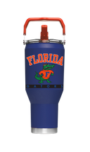 Florida "College Vault" 40oz Blue Carry Tumbler
