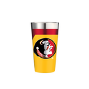 Florida State "College Vault" 16oz Stainless Pint