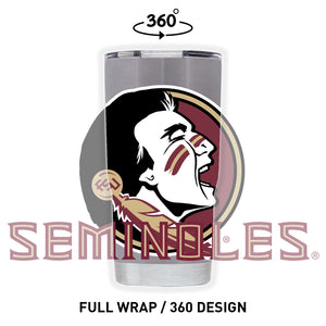 Florida State 20oz Stainless Steel Tumbler