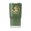 Florida State 20oz Olive Green Tumbler - American Flag Design