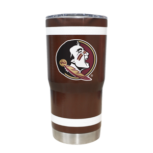 Florida State 20oz Football Textured Tumbler